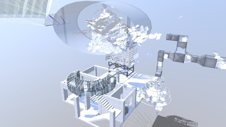 주유소 습격 사건_기록 보존소 3D Model