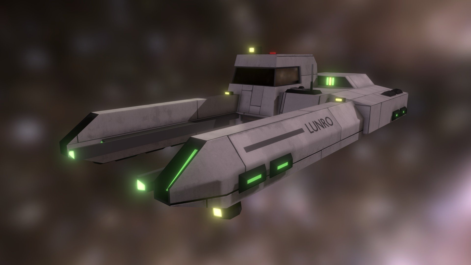 Lunro Type Space Cargo Loader - 3D model by Nival - Nationeer ...