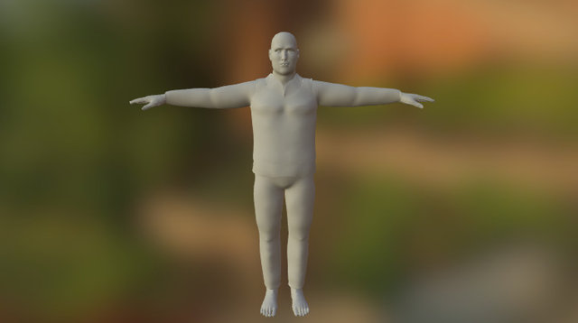 Character Male 3D Model