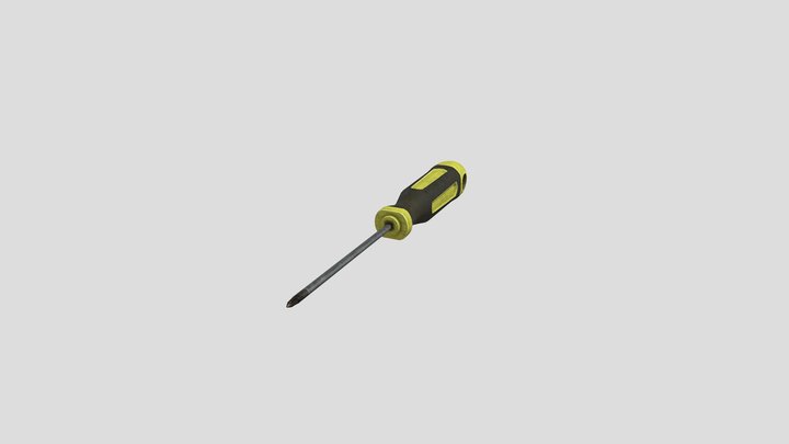 Screwdriver 3D Model