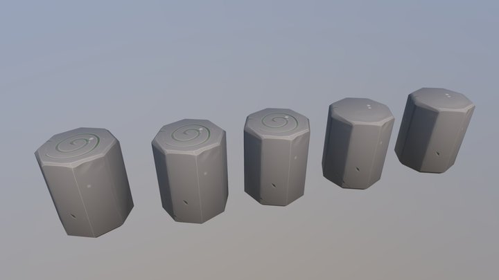 Stylized Small Low Poly Rocks [FREE]