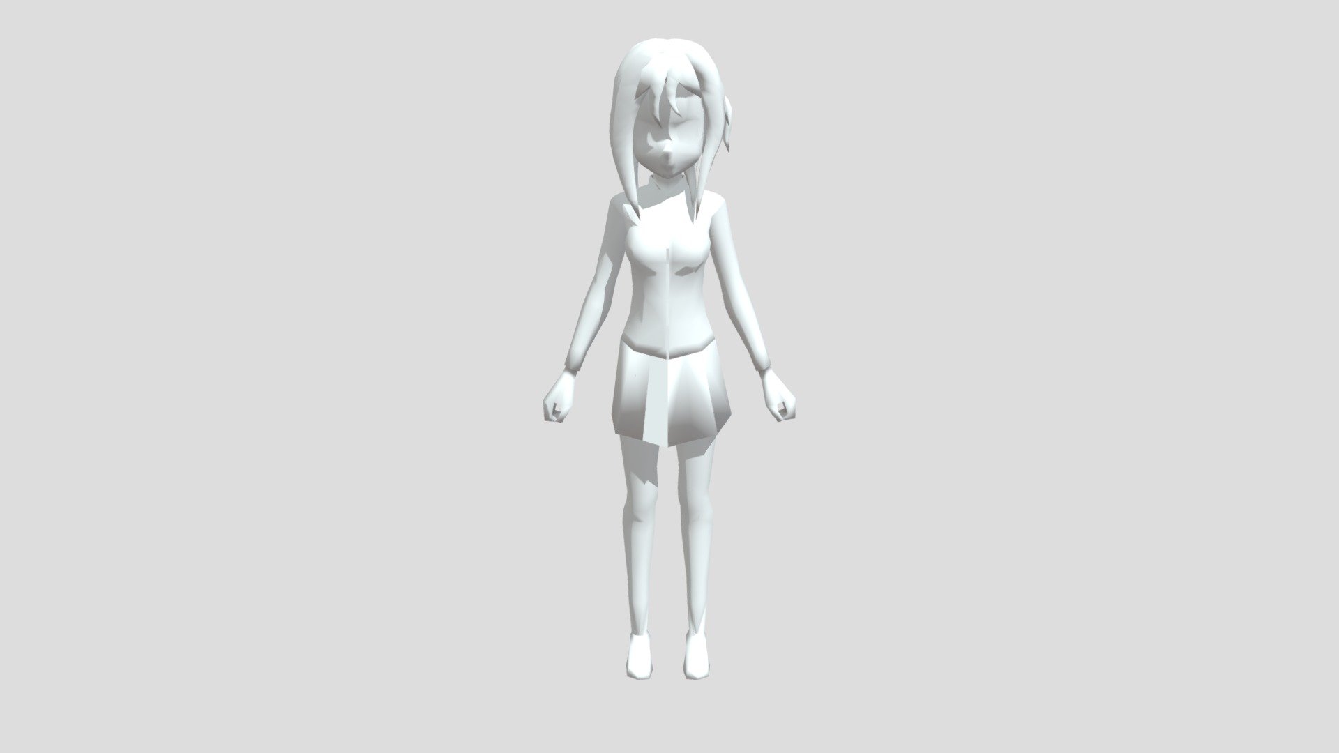 Anime Character 3d Model By Cb8 73cc960 Sketchfab 7733