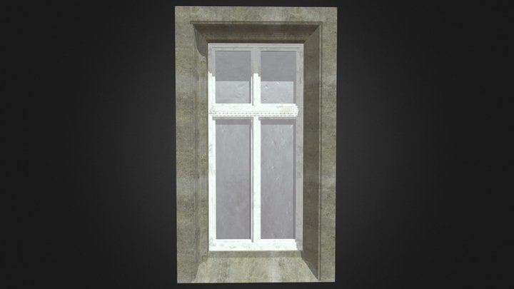 Historical window 3D Model