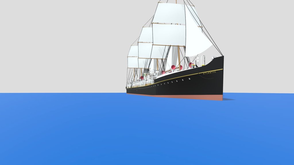 как утонул ATLANTIC S.S.