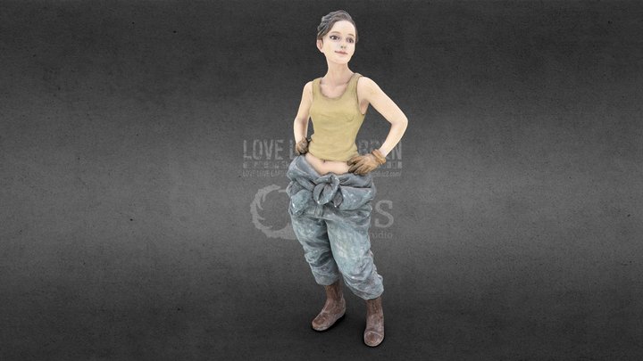 Ma.K019"JULIA" 3D Model