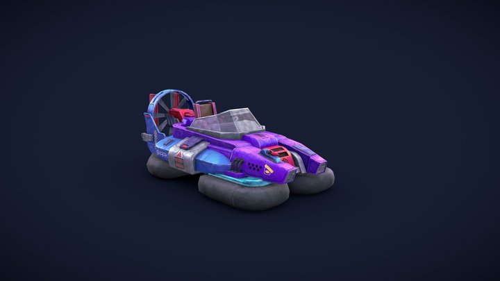 Hovercraft 3D Model