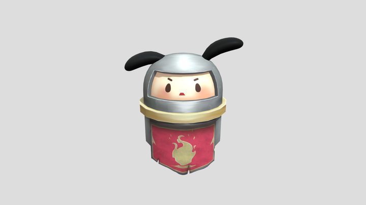 Character B 3D Model