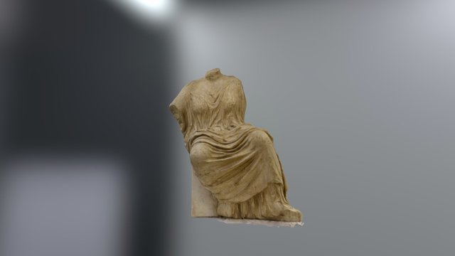 Parthenon, East Pediment, "Hestia" 3D Model