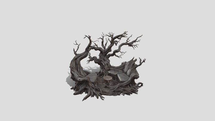 Whispering tree Roots 3d model free – Gratis 3D-model STL