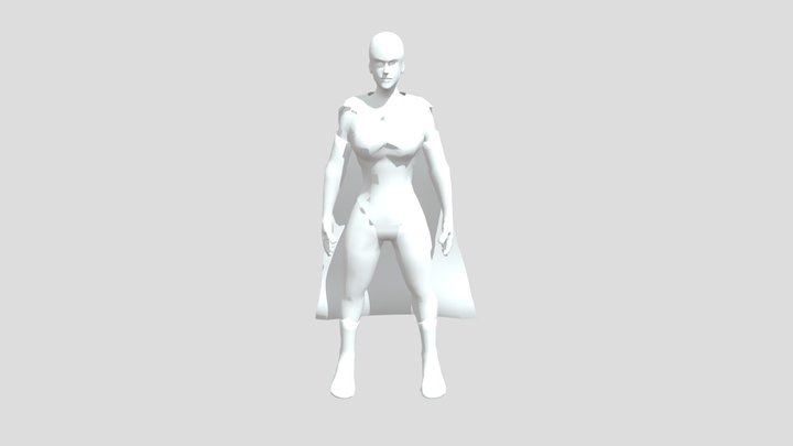 WANDA - WIP - Blocagem 3D Model