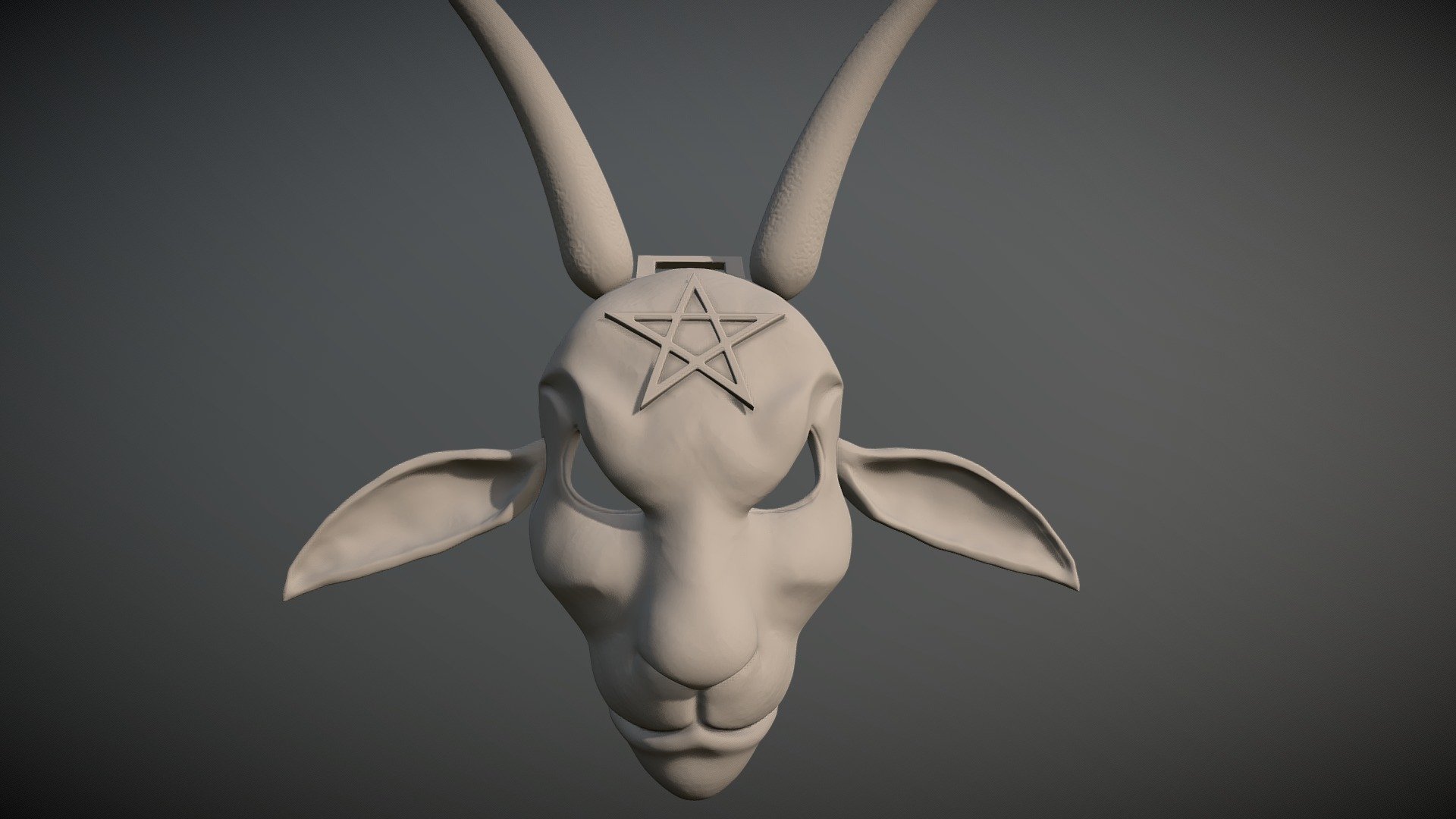 Goat Mask - Buy Royalty Free 3D model by robulltec [73d1aaf ...