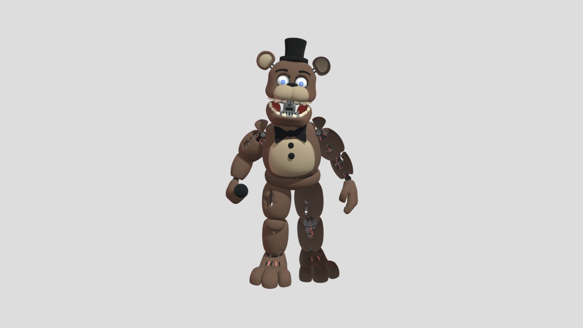 Fbx torres withered freddy - Download Free 3D model by Gutbear ...