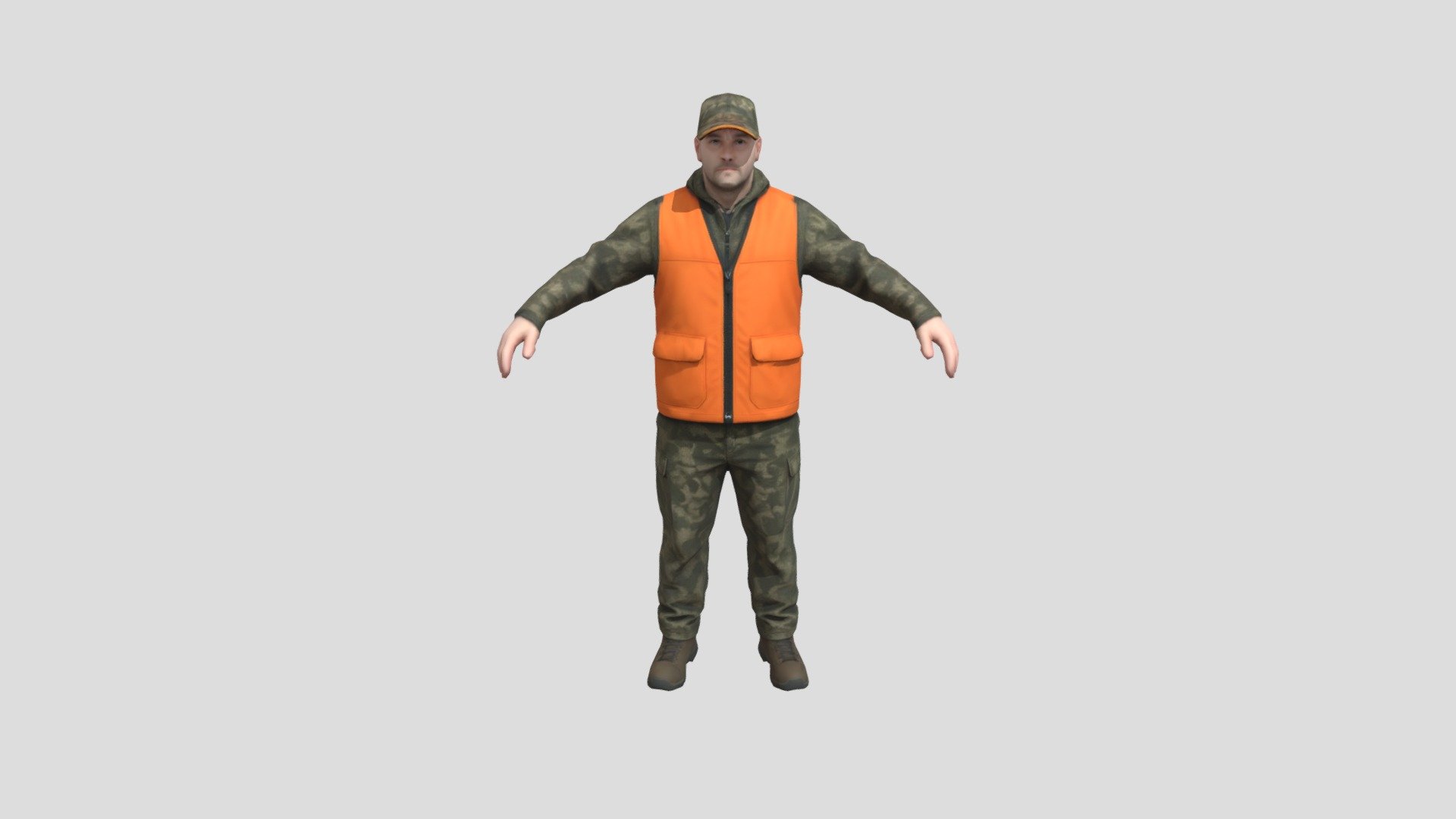 Hunter - Download Free 3D model by Raven-Woods [73d3020] - Sketchfab