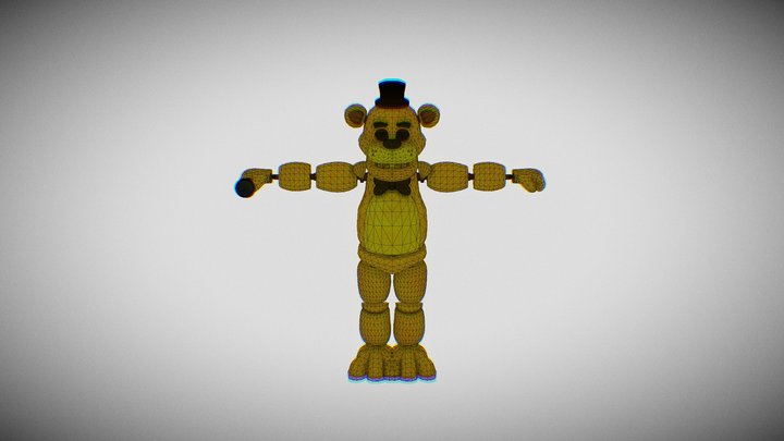 golden_freddy__special_delivery 3D Model