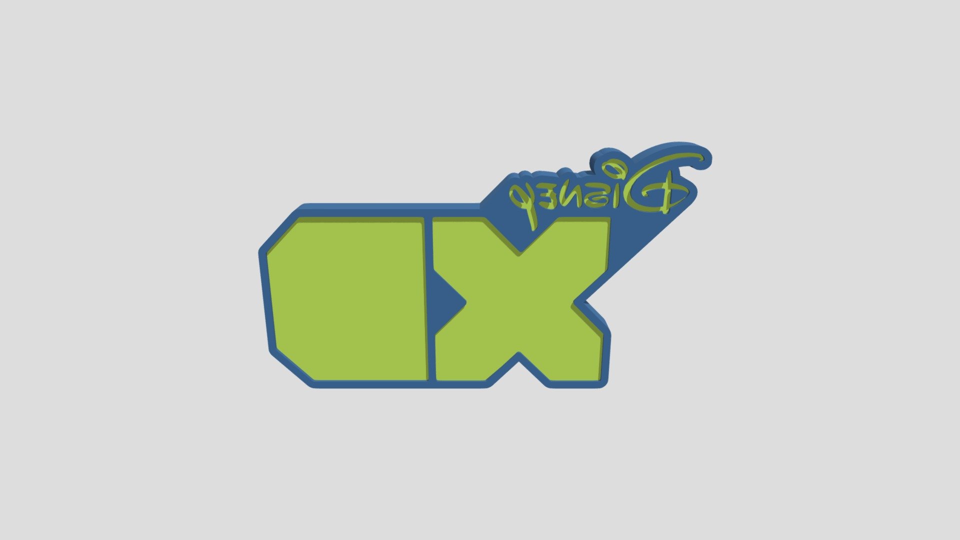 Disney XD Logo Read Description - Download Free 3D model by CEC_Disney ...