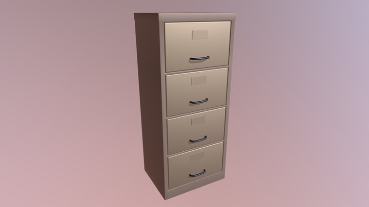 Modelo metalico 3D Model