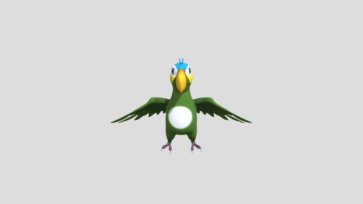 Pierre_parrot_redesign 3D Model