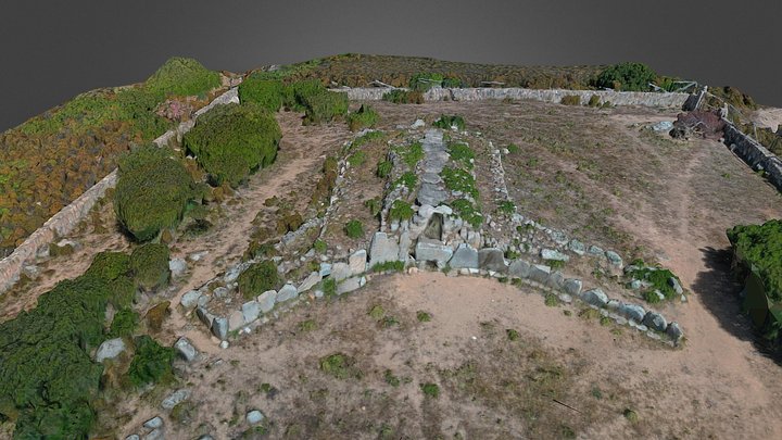 Tomba dei Giganti Osono Sardegna 3D 3D Model