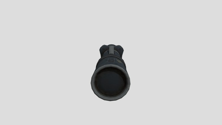 Slendytubbies 3 Flashlight 3D Model