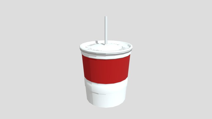 Cartoon Soda Cup 3D model - TurboSquid 2059992