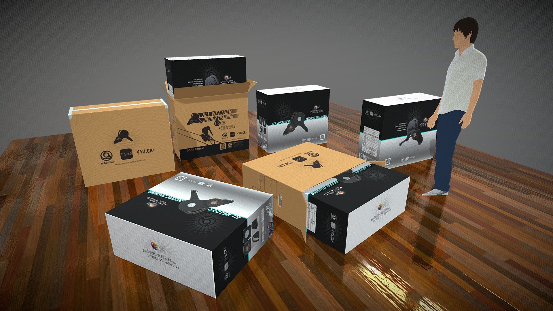 T-Sox Box Desing_sketchup