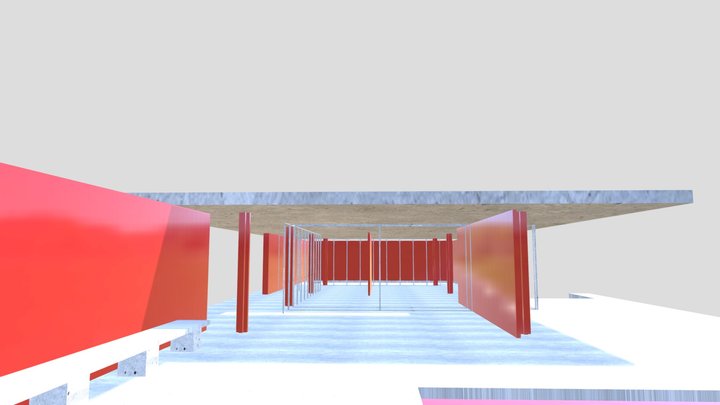 Barcelona Pavilion Export 3D Model