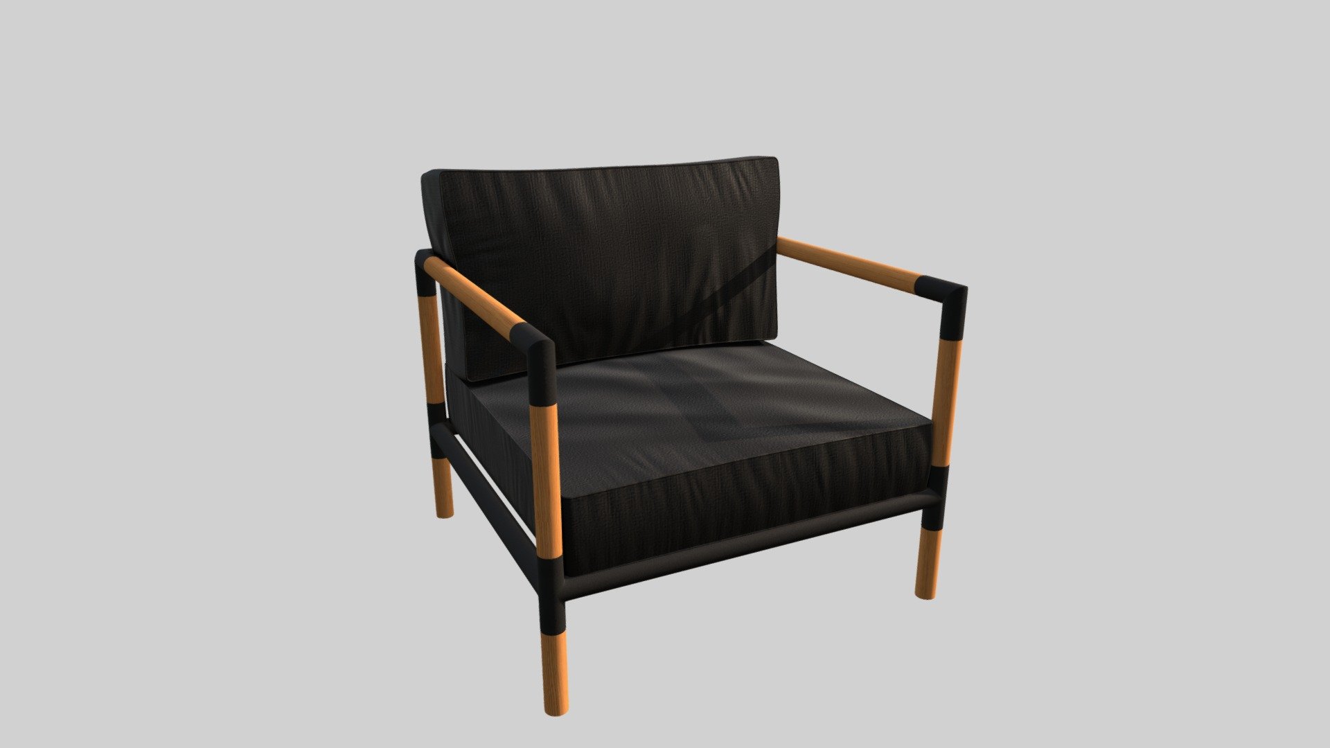 Barra Teak Lounge Chair