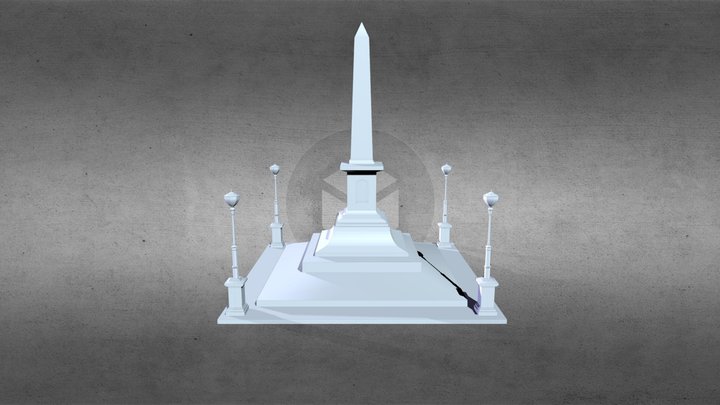 Obelisco P7 3D Model