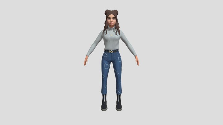 Billie Wilcox Avatar 3D Model