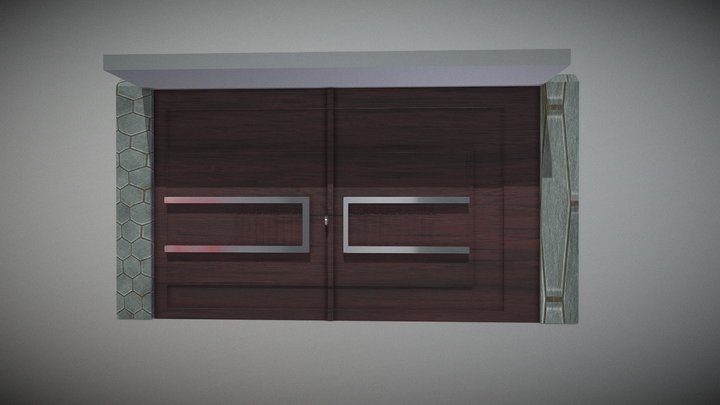 House Eneterance Gate 3D Model