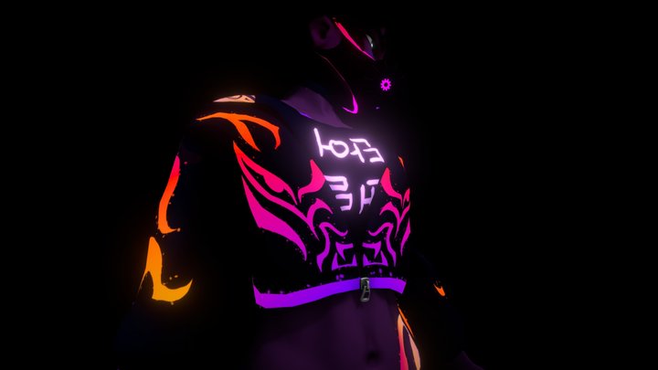 Summer Character 1 V2 3D Model