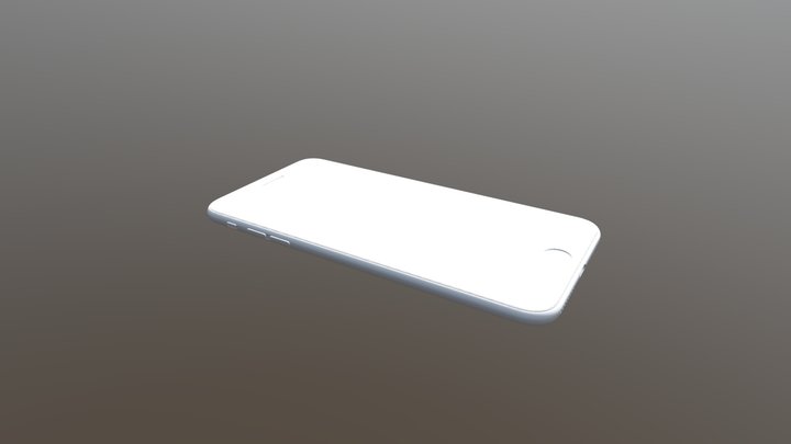 iPhone 8 Plus - original Apple dimensions 3D Model