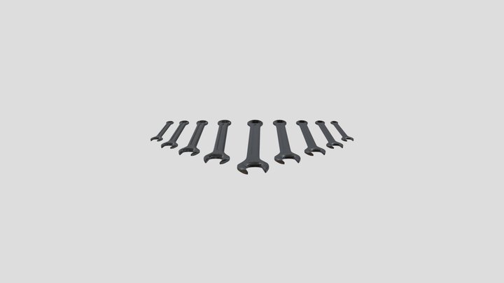 wrench 3D Model