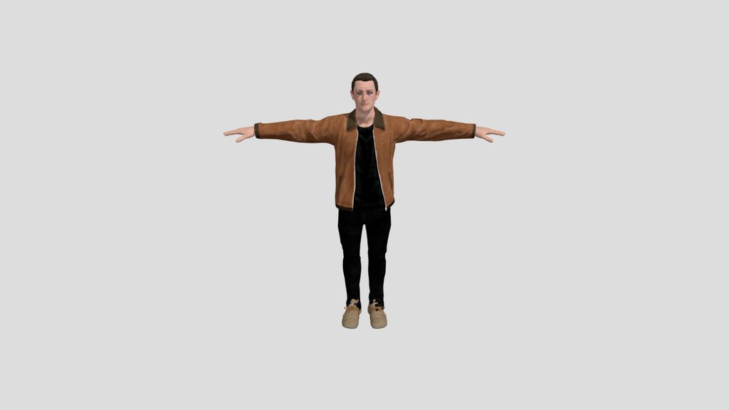 Phasmophobia brown jacket model