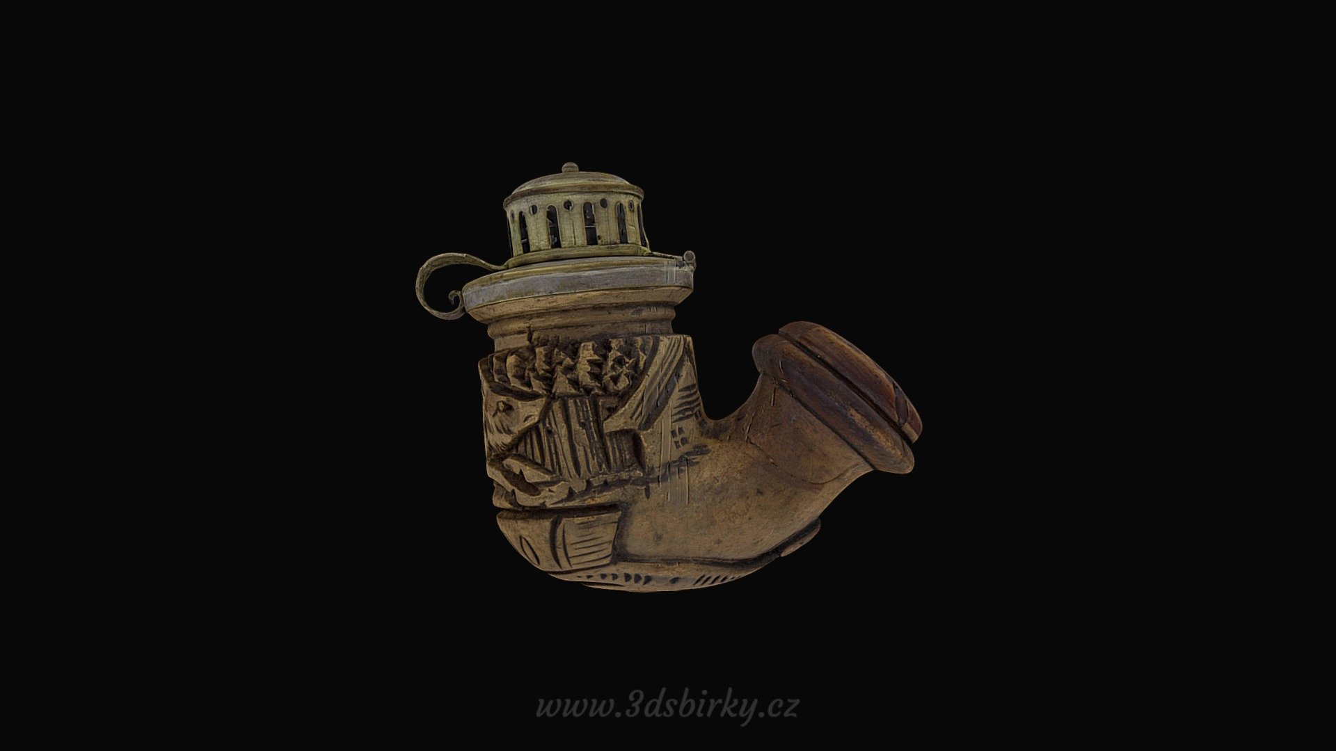 Dýmka — Sketchfab embed 3D viewer