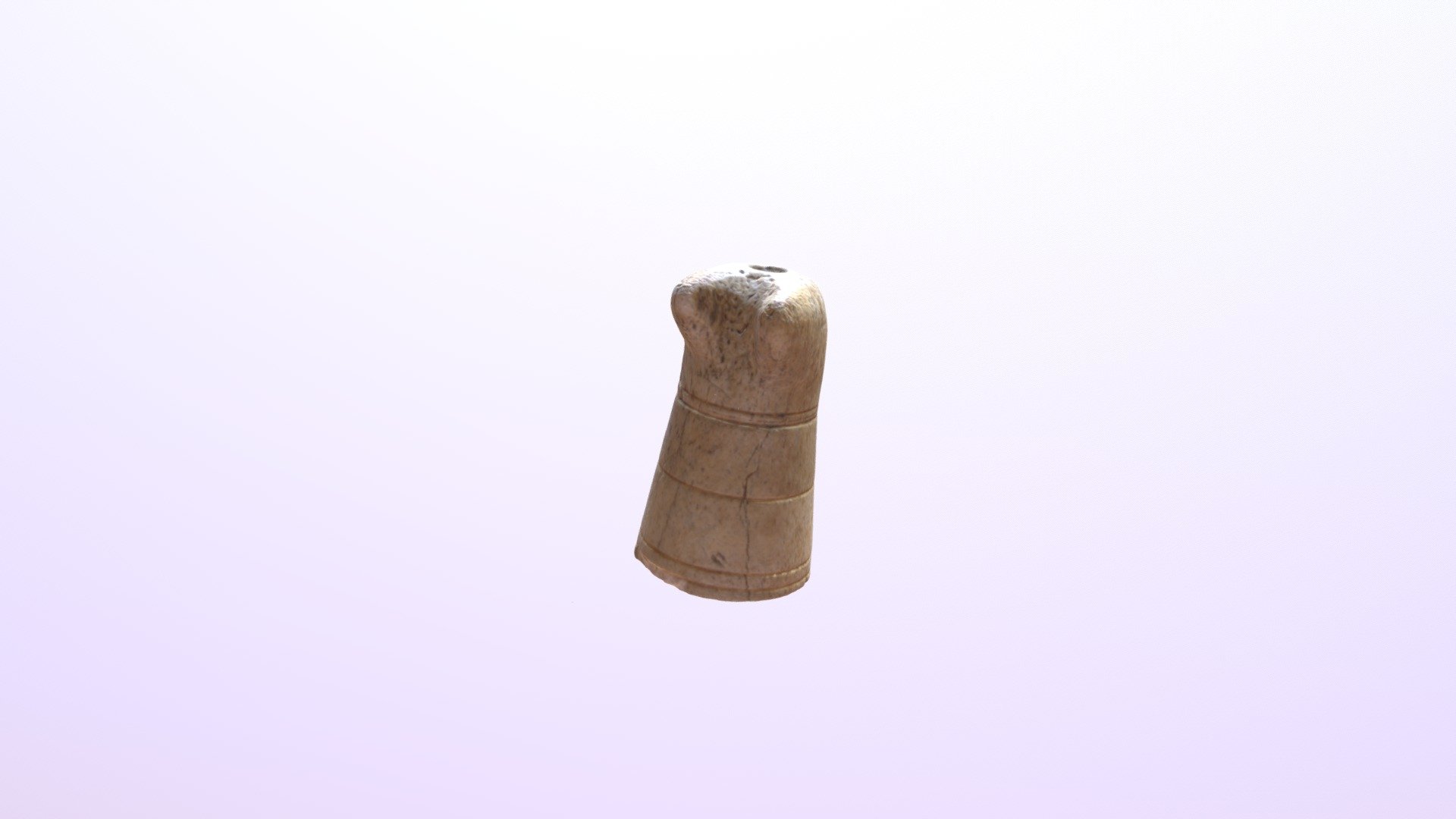 Piece n.7. Medieval Chess Piece from Brno