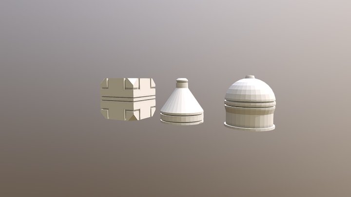 Primitive Shapes Practice 3D Model