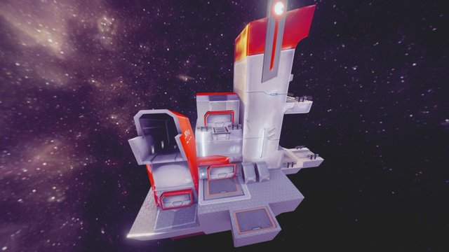 Space Station 3D Model