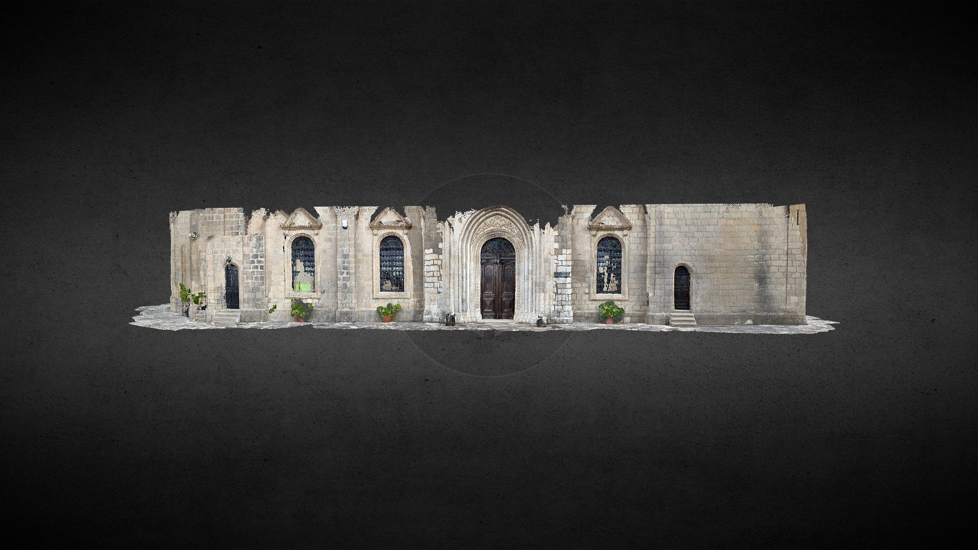 Greek Church Kalavasos - LIDAR
