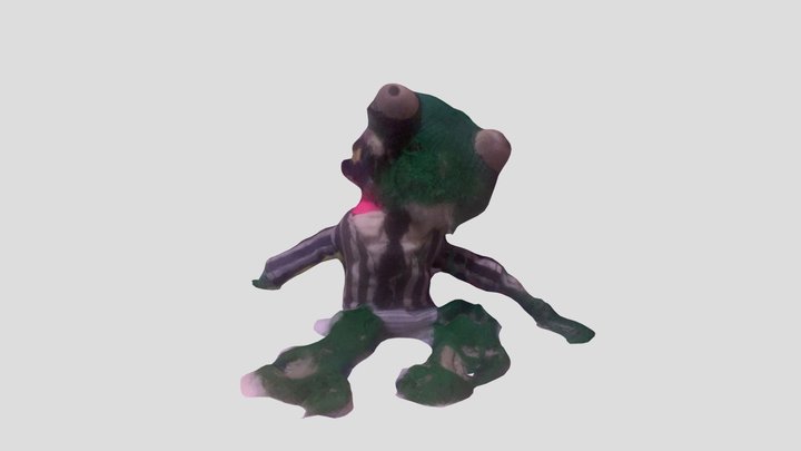 Dom’s Animation Studio’s Beetlejuice Frog 3D Model