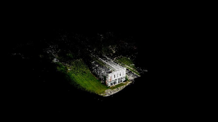 AbandonedFacade 3D Model