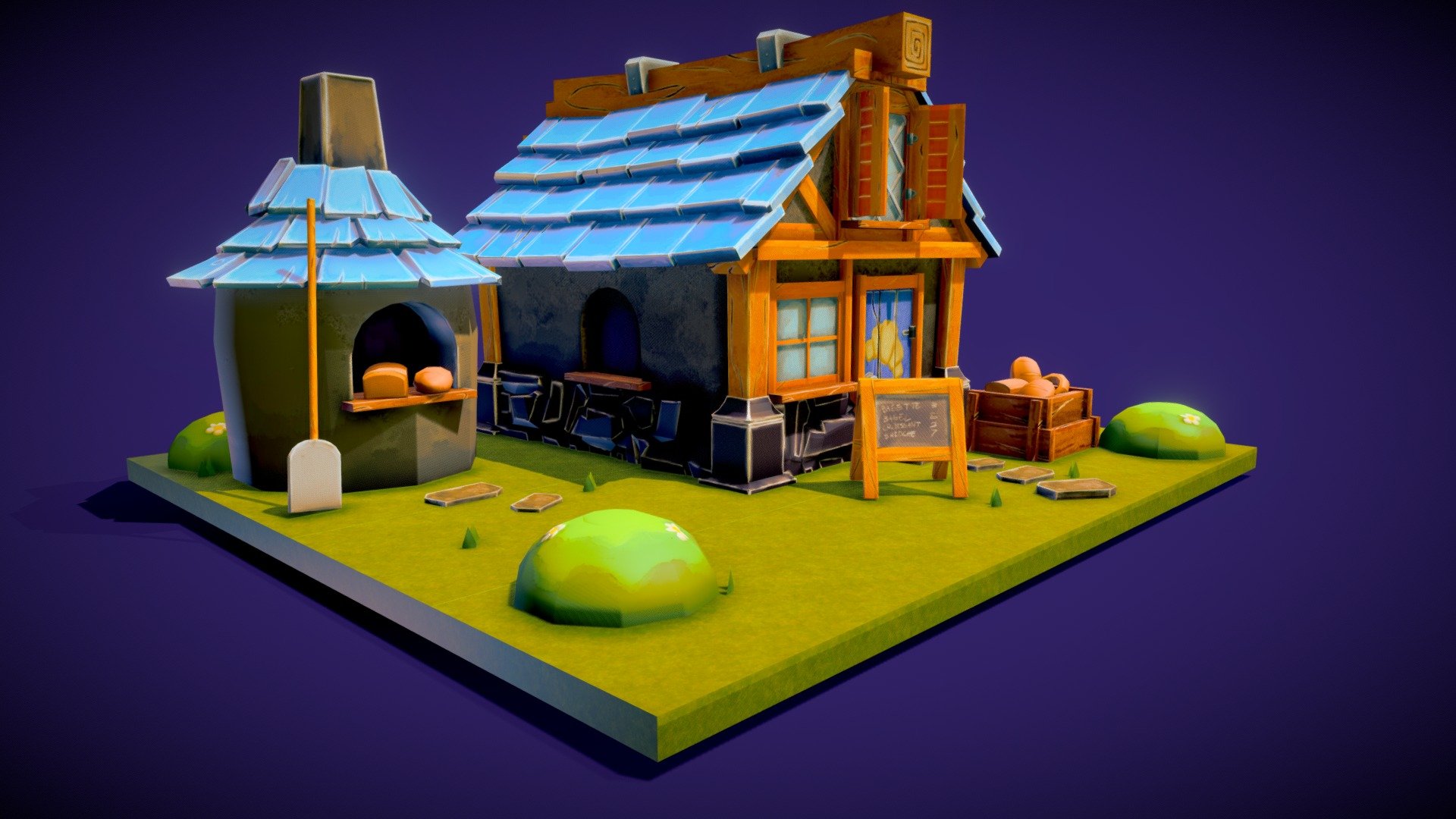 Bakery — Sketchfab embed 3D viewer