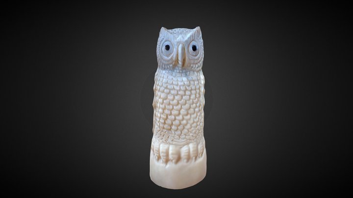 Home decor owl - 3D Scan 3D Model