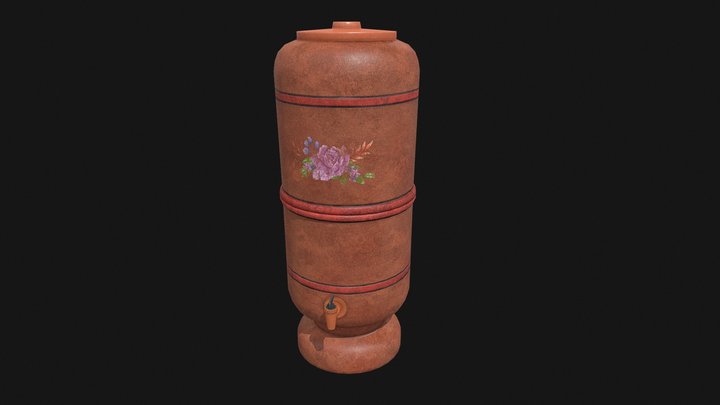 Filtro de barro Jhoan Jhoan 3D Model