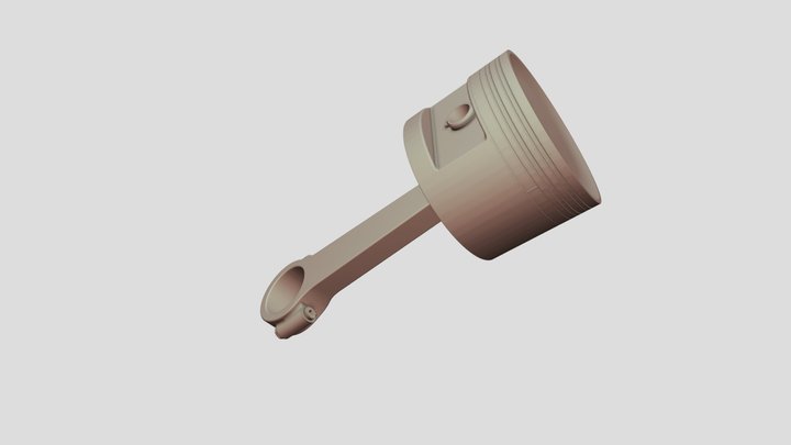 Piston Assembly 3D Model