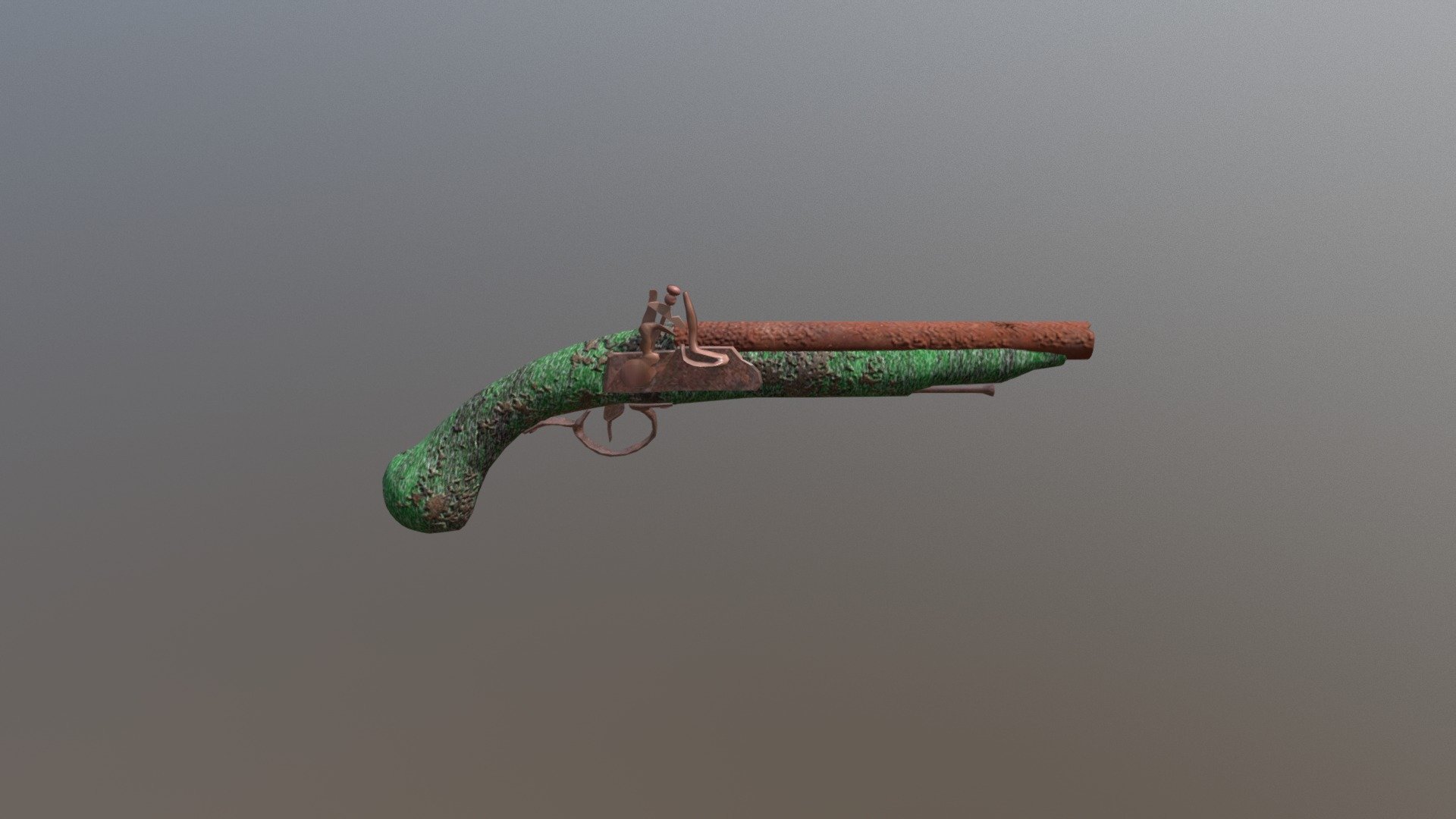 Flintlock Pistol 3d Model By Mr Anderson [73ea4e5] Sketchfab