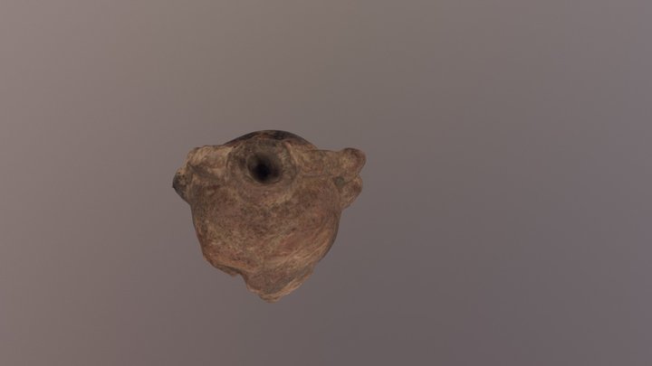Cabecita de barro cocido 3D Model