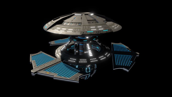 Maputo Support Station 3D Model