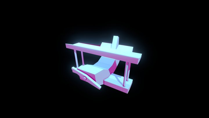Actividad 2: Avión de Juguete. 3D Model