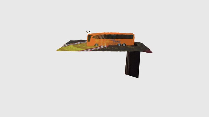 Toy bus 3D Model